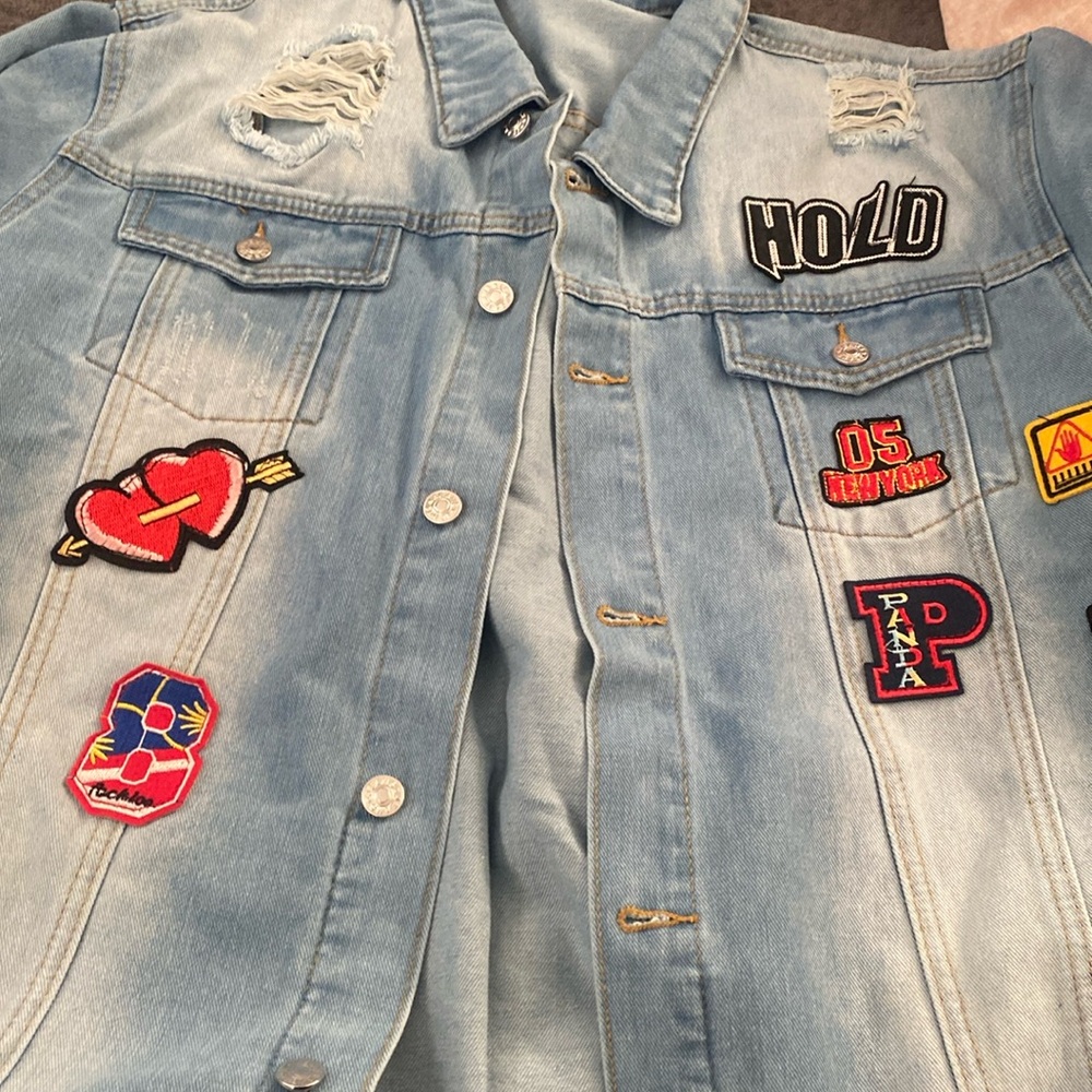 Jean jacket - 2 X but really XXL